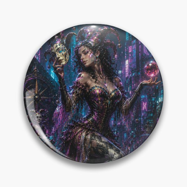 Item preview, Whispers of the Trickster Neon artwork. designed and sold by GalleryKauffeld.