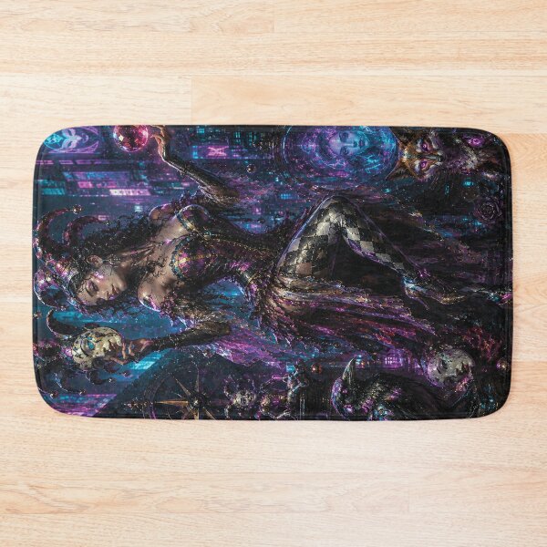 Item preview, Whispers of the Trickster Neon artwork. designed and sold by GalleryKauffeld.