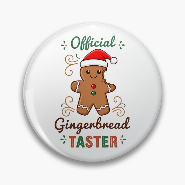 Item preview, Official Gingerbread Taster Christmas Shirt for Holiday Bakers designed and sold by Raw Tigers.