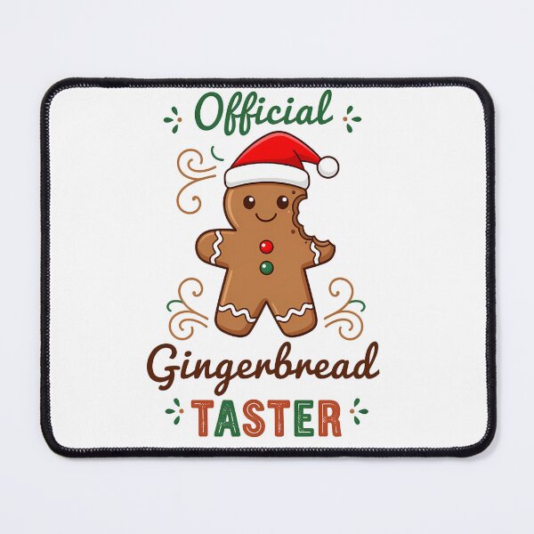 Item preview, Official Gingerbread Taster Christmas Shirt for Holiday Bakers designed and sold by Raw Tigers.