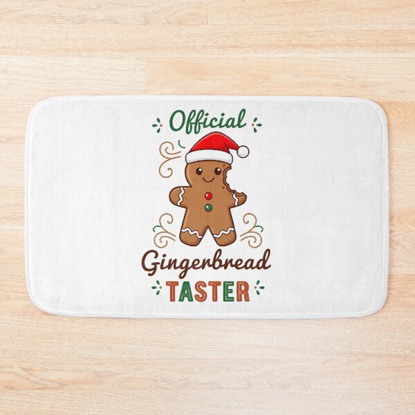 Item preview, Official Gingerbread Taster Christmas Shirt for Holiday Bakers designed and sold by Raw Tigers.