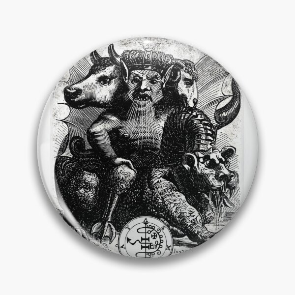 Item preview, Asmoday Goetia Demon Asmodeus Occult Pagan Sigil designed and sold by Reign Of Darkness.