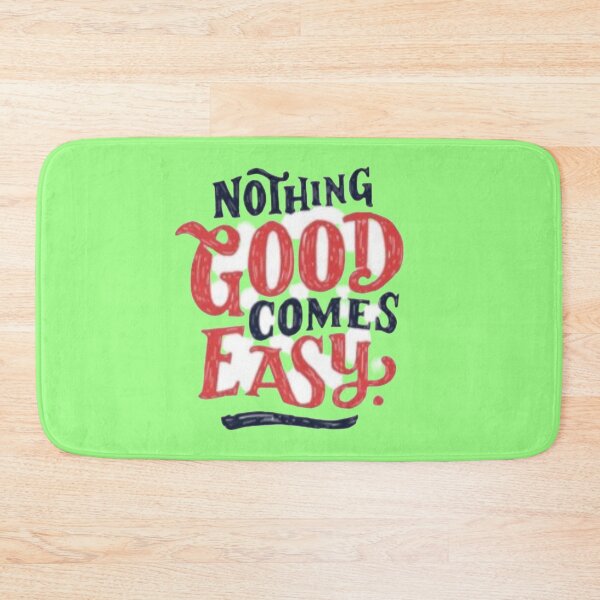 Item preview, Nothing Good Comes Easy Vintage Lettering Motivational Sticker designed and sold by Scro-Ciob-Shop.