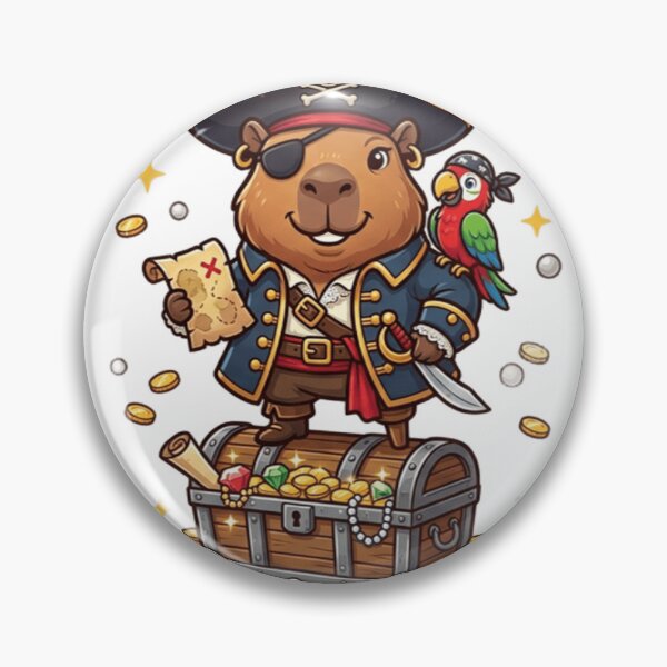 Item preview, Cute Treasure Hunter Pirate designed and sold by Herodestroyer.