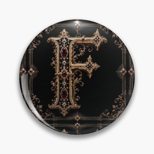 Item preview, Luxury Jewelry F Alphabet designed and sold by Adisak-designs.