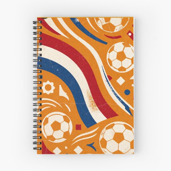 Item preview, Netherlands Retro Pattern | Vintage Oranje All-Over Print Soccer Design designed and sold by Nexus Space.