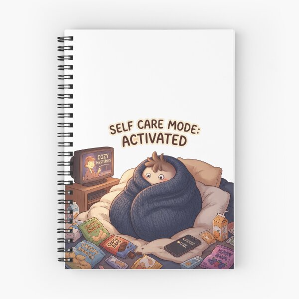 Item preview, Self Care Mode Activated Depression Blanket Burrito designed and sold by LunaMarkos.