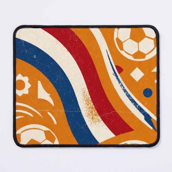 Item preview, Netherlands Retro Pattern | Vintage Oranje All-Over Print Soccer Design designed and sold by Nexus Space.