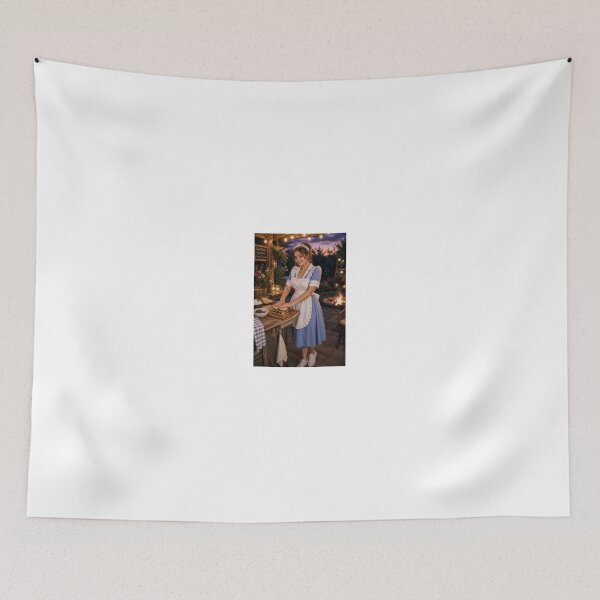 Item preview, Maid Preparing Sweet Smores at Twilight designed and sold by CathryneDelamort.