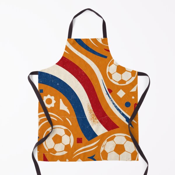 Item preview, Netherlands Retro Pattern | Vintage Oranje All-Over Print Soccer Design designed and sold by Nexus Space.