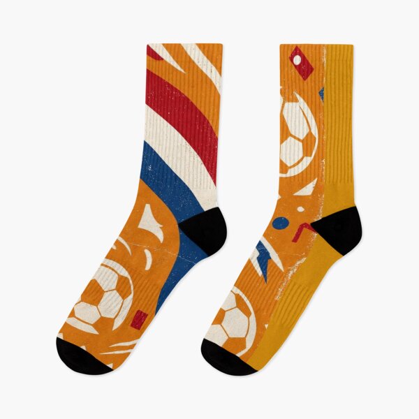Item preview, Netherlands Retro Pattern | Vintage Oranje All-Over Print Soccer Design designed and sold by Nexus Space.