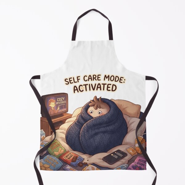 Item preview, Self Care Mode Activated Depression Blanket Burrito designed and sold by LunaMarkos.