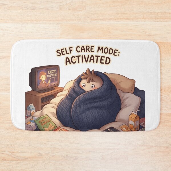 Item preview, Self Care Mode Activated Depression Blanket Burrito designed and sold by LunaMarkos.
