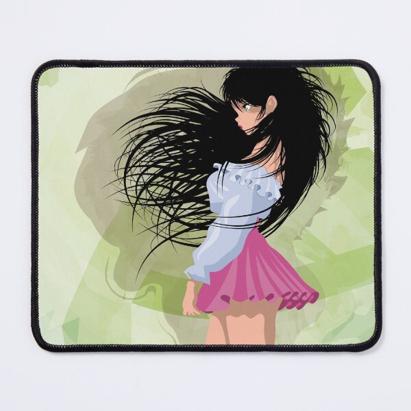 Item preview, Manga Girl Long Hair Pink Wind designed and sold by Keltoi-art.