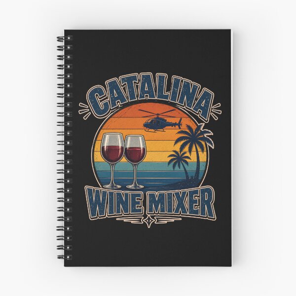 Item preview, Catalina Wine Mixer Retro Sunset Design designed and sold by TshirtsOnline-.