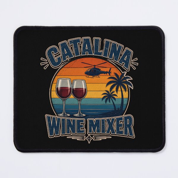 Item preview, Catalina Wine Mixer Retro Sunset Design designed and sold by TshirtsOnline-.