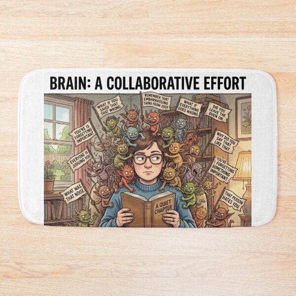 Item preview, Intrusive Thoughts Gremlin Brain designed and sold by LunaMarkos.