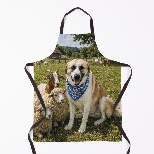 Item preview, Anatolian Shepherd Livestock Guardian Dog Farm Photo Print designed and sold by RescueHeart10.