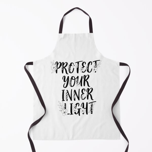 Item preview, Protect Your Inner Light Floral Self Care Quote designed and sold by Dzblack.