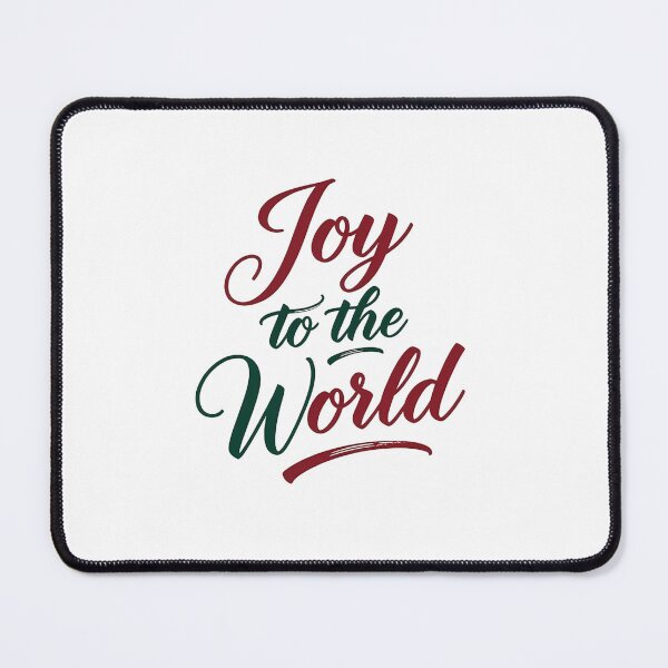 Item preview, Joy to the World Christmas Shirt for Spreading Holiday Cheer designed and sold by Raw Tigers.