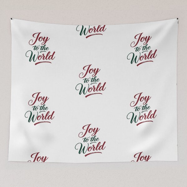 Item preview, Joy to the World Christmas Shirt for Spreading Holiday Cheer designed and sold by Raw Tigers.