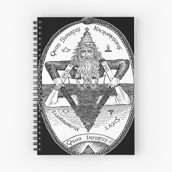 Item preview, Alchemy As Above So Below Ah within so without Occult Hexagram alchemy Pagan Satanic Gothic  designed and sold by Reign Of Darkness.