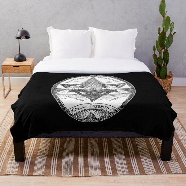 Item preview, Alchemy As Above So Below Ah within so without Occult Hexagram alchemy Pagan Satanic Gothic designed and sold by Reign Of Darkness.