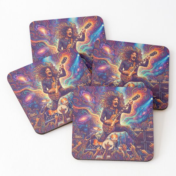 Item preview, Psychedelic Guitarist with Tazor Amps designed and sold by RocknPsycnMetal.