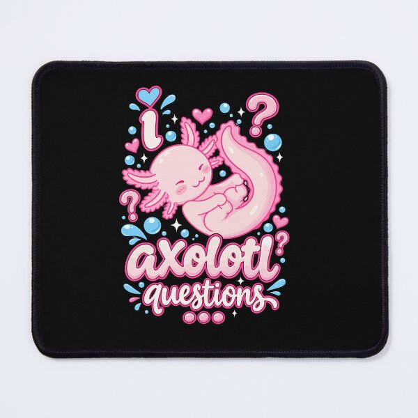 Item preview, I Axolotl Questions Funny Axolotl Pun Cute Amphibian Lover designed and sold by mraihan.
