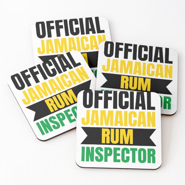 Item preview, Official Jamaican Rum Inspector Jamaica Flag Colors designed and sold by RastaColors.