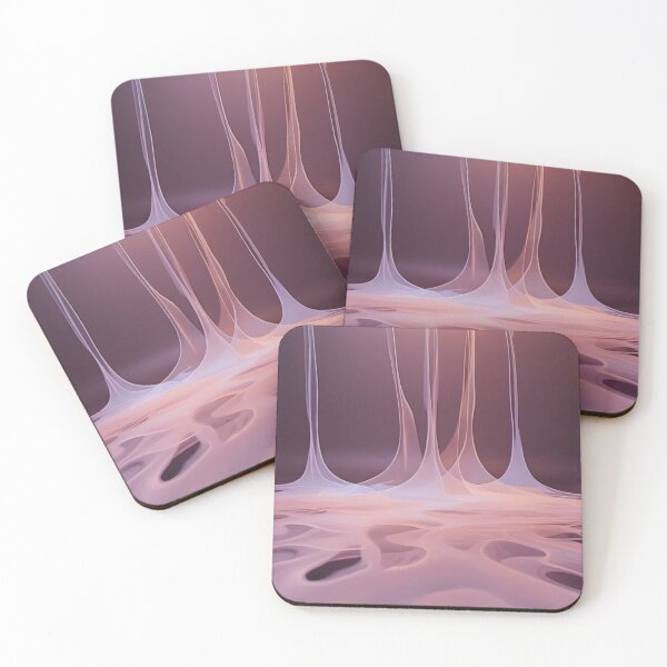 Item preview, Vaporous Light Cascade in Pastel Rose designed and sold by ClarityPulse Studio.