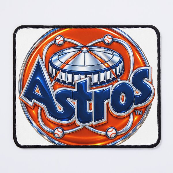 Item preview, Houston Astros Chrome Throwback Logo designed and sold by JC's Cards & More.