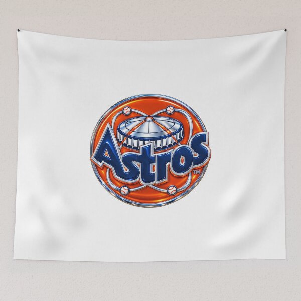 Item preview, Houston Astros Chrome Throwback Logo designed and sold by JC's Cards & More.