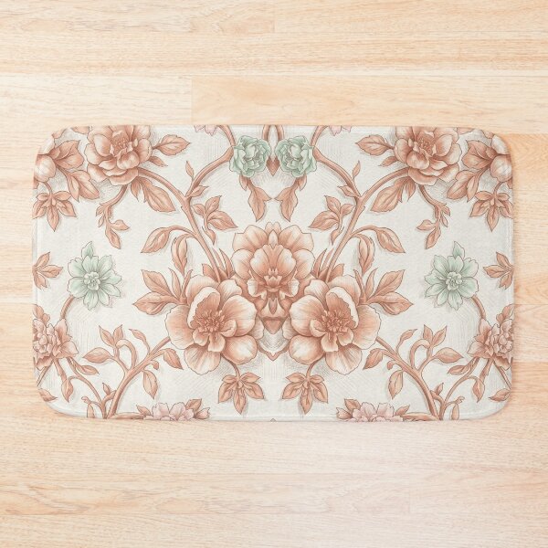 Item preview, Floral embossed design designed and sold by snoWorkshop.