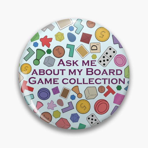 Item preview, Ask Me About My Board Game Collection Funny Board Gamer Tabletop Gaming Design designed and sold by Hallowed Artistry.