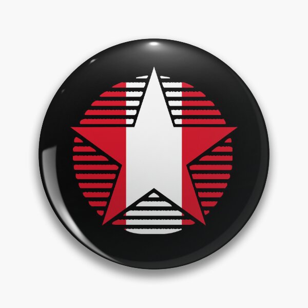 Item preview, Retro Peru Flag Star PE designed and sold by shitpostee.