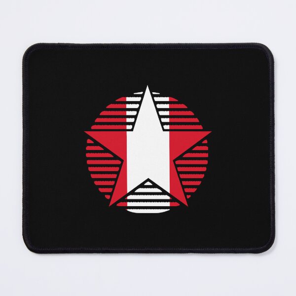Item preview, Retro Peru Flag Star PE designed and sold by shitpostee.