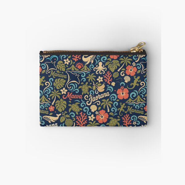 Item preview, Iaorana Manava Maeva – Tahitian Tropical Tifaifai Pattern designed and sold by Tahitifaifai.