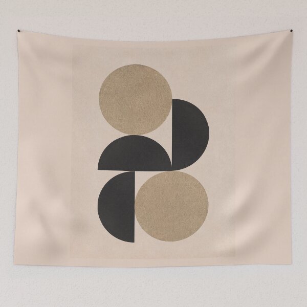 Item preview, Neutral Circles designed and sold by The Art Framing Company.