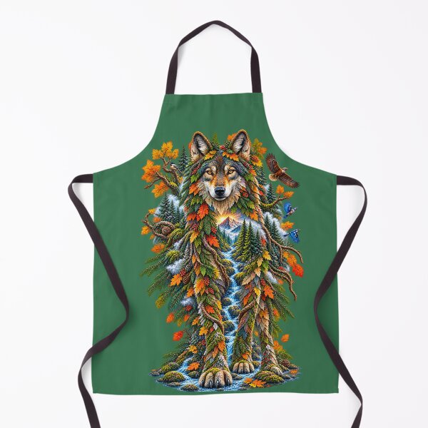 Item preview, Forest Spirit Wolf designed and sold by zorjabi.
