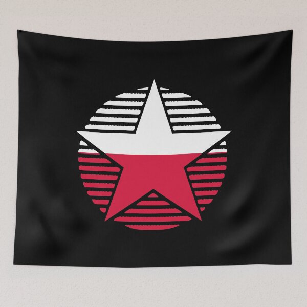Item preview, Retro Poland Flag Star PL designed and sold by shitpostee.