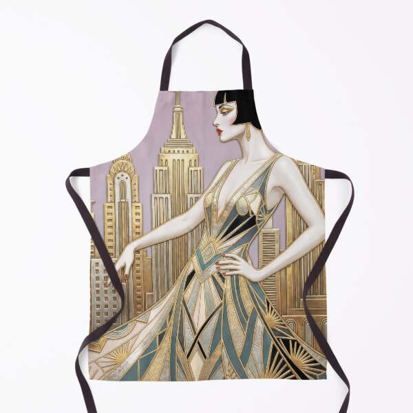 Item preview, Metropolis Art Deco Pink and Gold designed and sold by Andy Gambino Art.