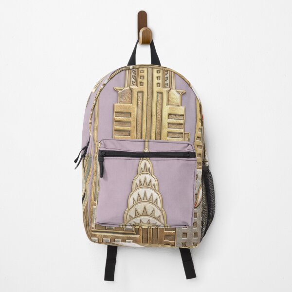 Item preview, Metropolis Art Deco Pink and Gold designed and sold by Andy Gambino Art.