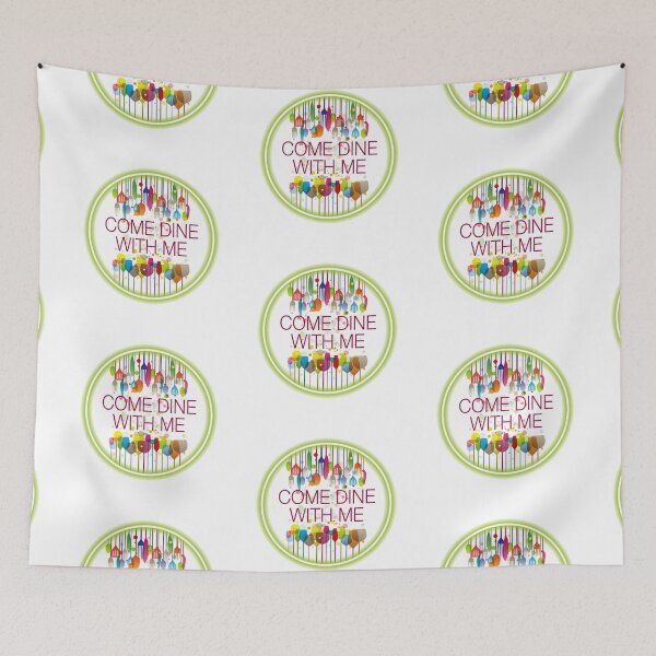 Item preview, Come Dine With Me IV (on White) designed and sold by PawsitiveMum3.