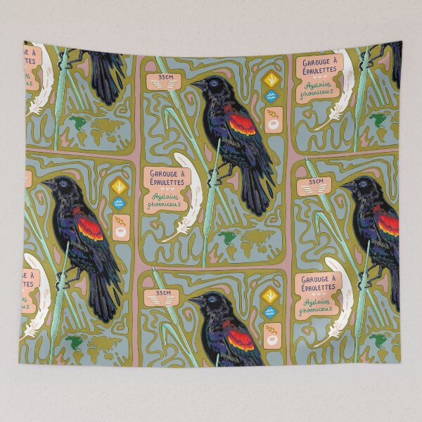 Item preview, Wingspan, Red-winged blackbird designed and sold by Mevissart.