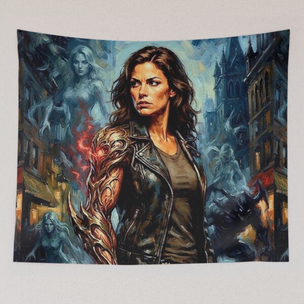 Item preview, Witchblade Supernatural Sci-Fi Fine Art Tribute designed and sold by Art's Diner.