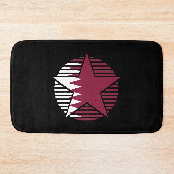 Item preview, Retro Qatar Flag Star QA designed and sold by shitpostee.