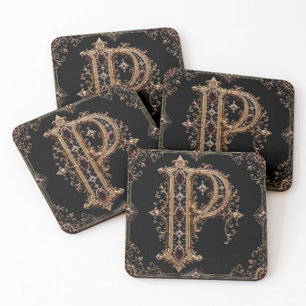 Item preview, Luxury​ Jewelry​ P Alphabet designed and sold by Adisak-designs.