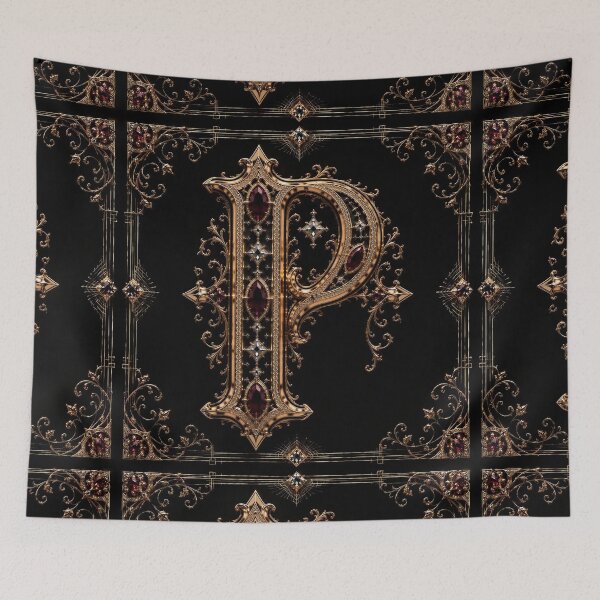 Item preview, Luxury​ Jewelry​ P Alphabet designed and sold by Adisak-designs.