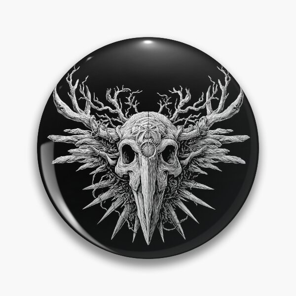 Item preview, Bird skull illustration designed and sold by robyeyedropy.